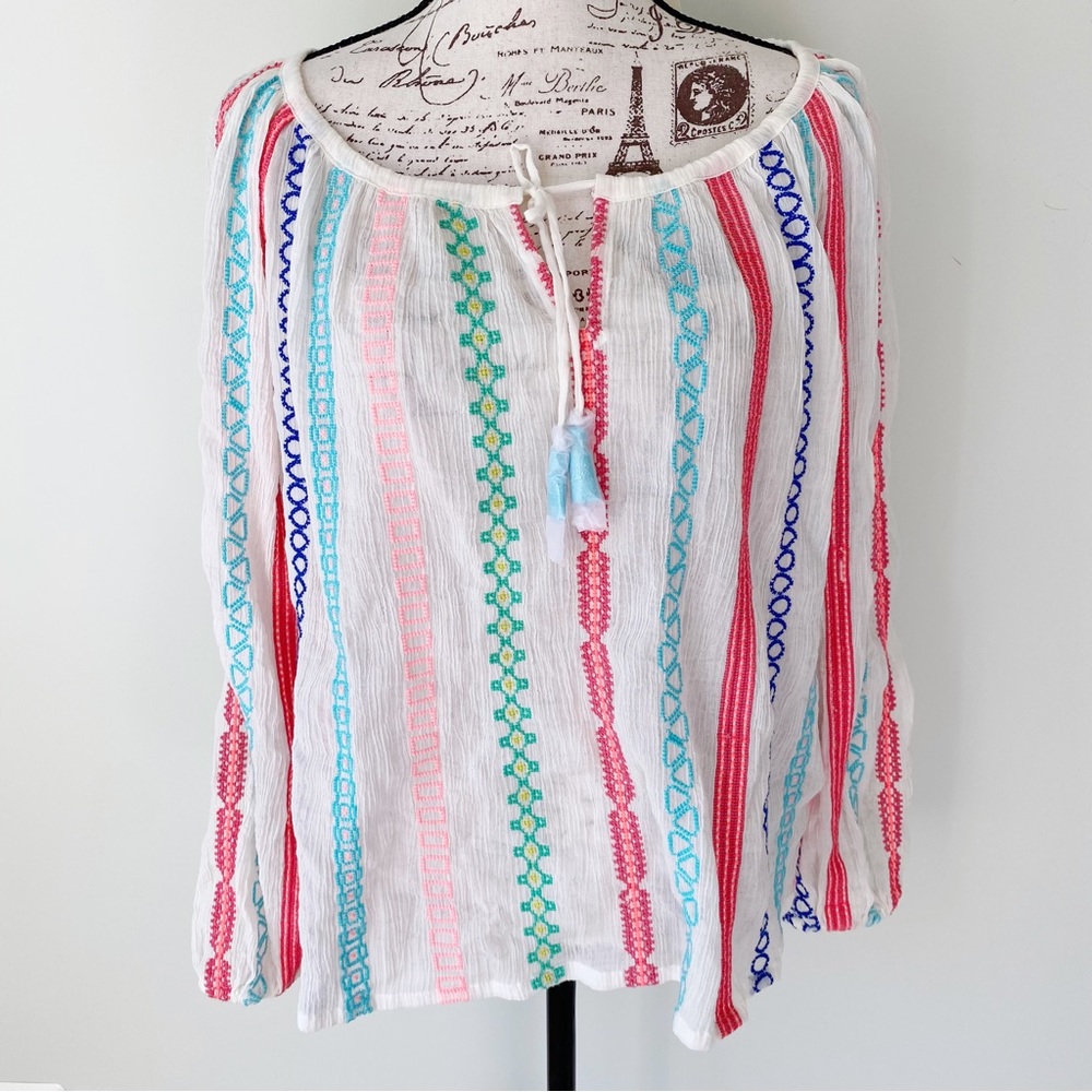 Brand new cotton beach top NWT XS